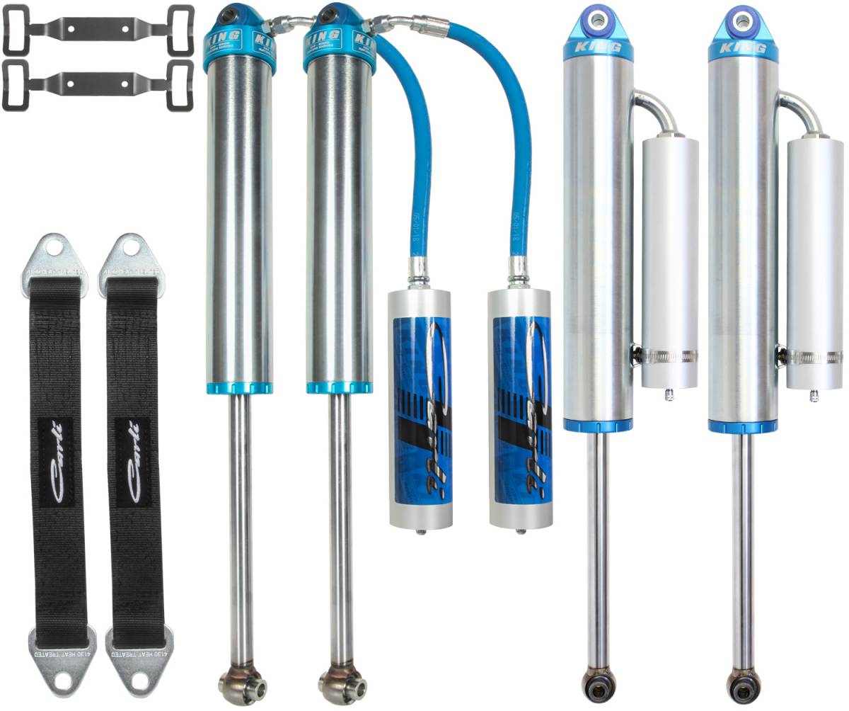 CARLI 2003-2012 RAM 2500/3500 4X4 - 3″ DOMINATOR 3.0 LONG ARM SHOCK PACKAGE