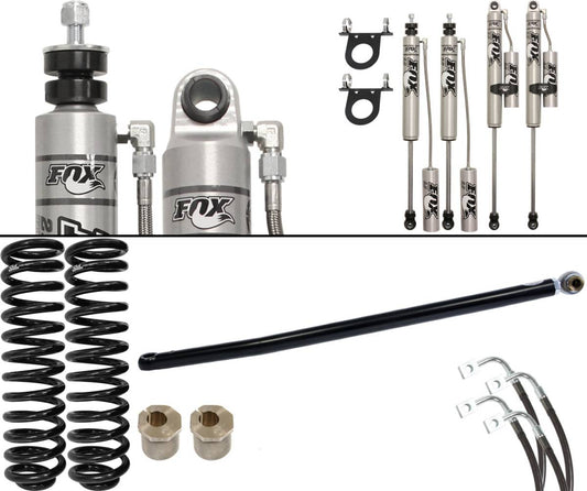 CARLI SUSPENSION 2.5" BACKCOUNTRY SYSTEM - PROGRESSIVE ADD A PACK VALVING 05-07 FORD