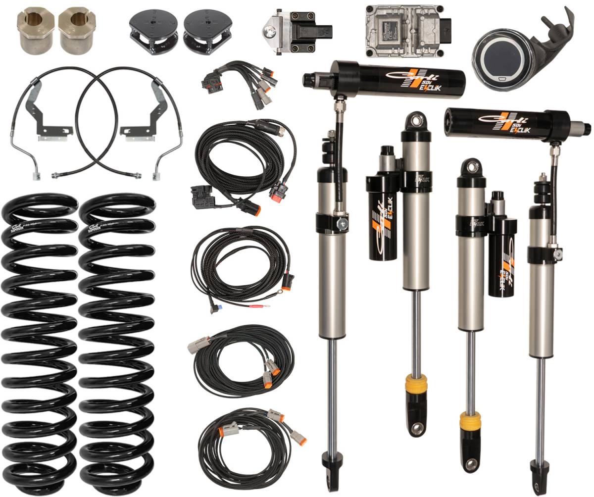 CARLI 17-22 FORD F250/350 4X4 DIESEL 2.5″/3.5″ LIFT E-VENTURE SYSTEM