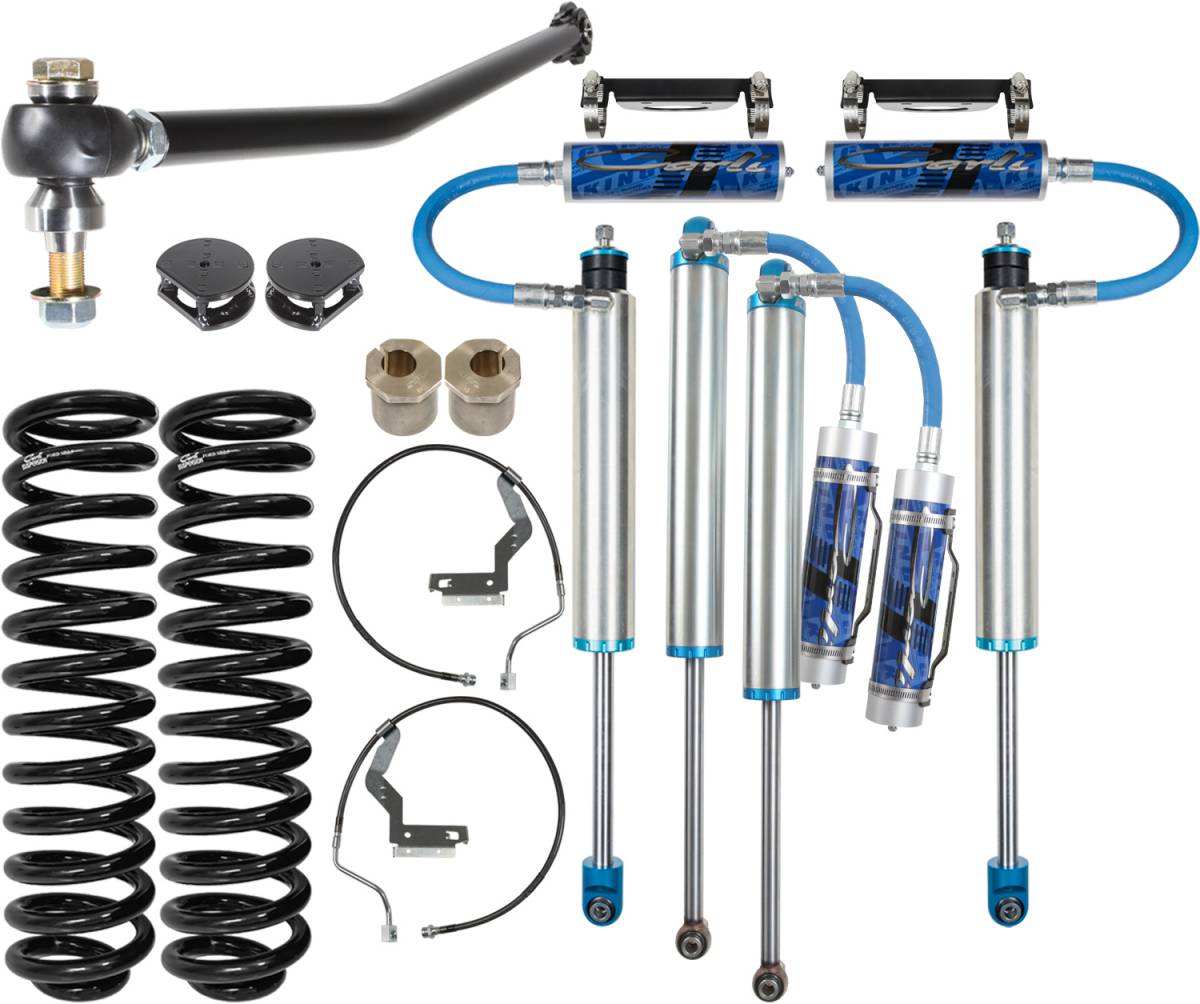 CARLI SUSPENSION 17-22 FORD F250/350 4X4 GAS 2.0"/3.0" LIFT PINTOP SYSTEM