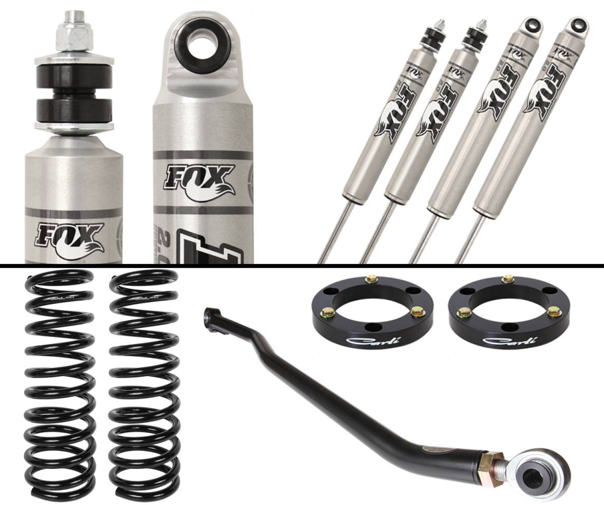 CARLI SUSPENSION 3" COMMUTER SYSTEM 10-13 RAM 2500/3500 *FOX*