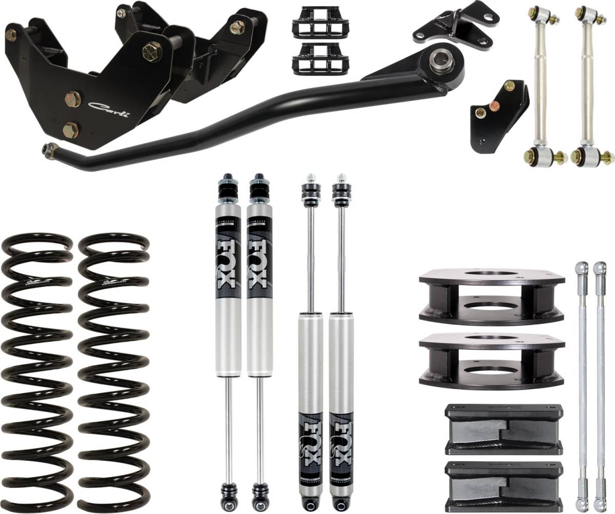 CARLI SUSPENSION 14-26 RAM 2500 4X4 DIESEL AIR RIDE 3.25" LIFT COMMUTER SYSTEM