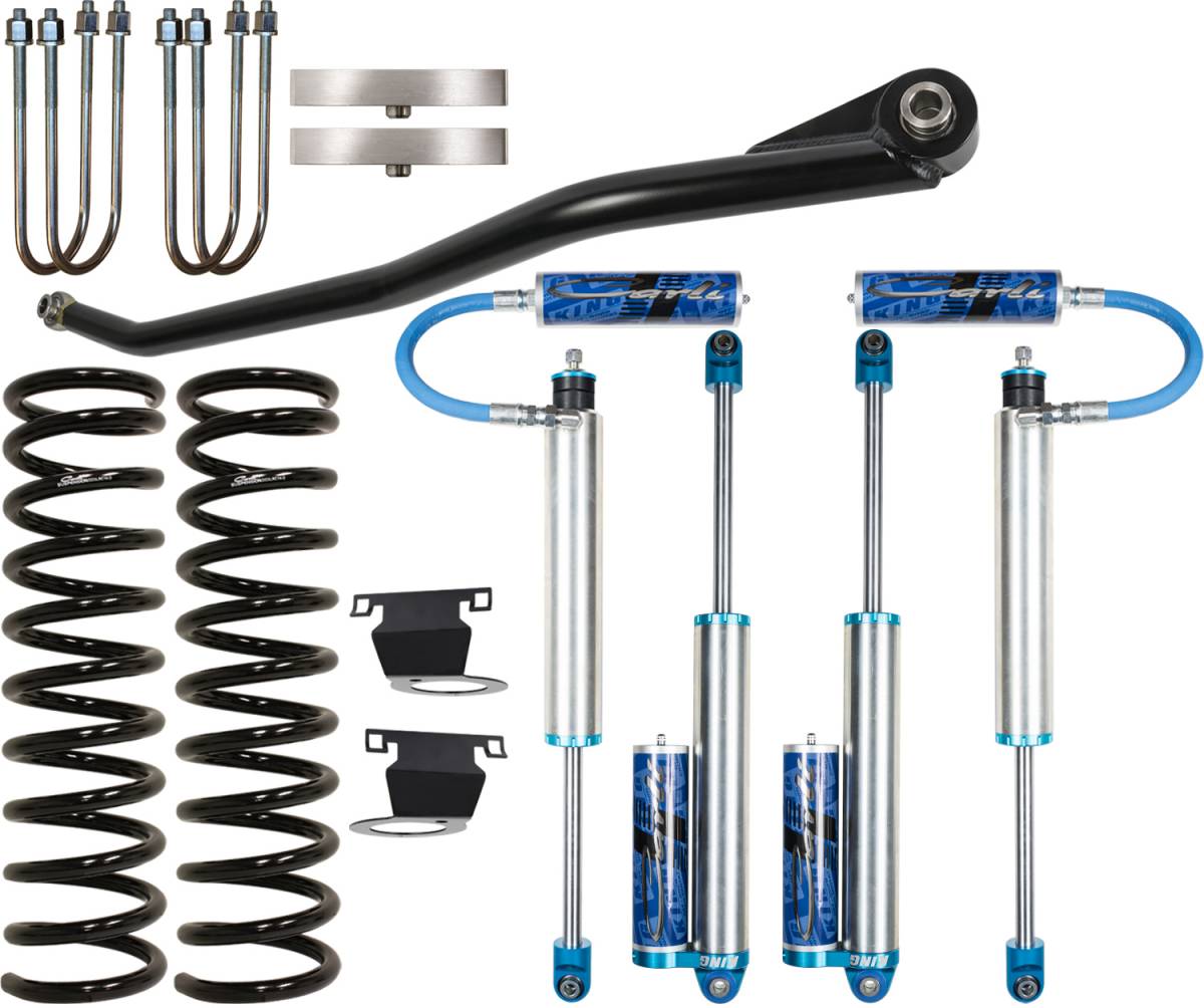 CARLI 19-24 RAM 3500 4X4 DIESEL 2.5" LIFT LEVELING PINTOP SYSTEM