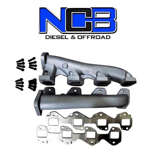 CDP's High Flow Race Exhaust Manifolds & Gaskets For 2001-2016 GM 6.6L Duramax
