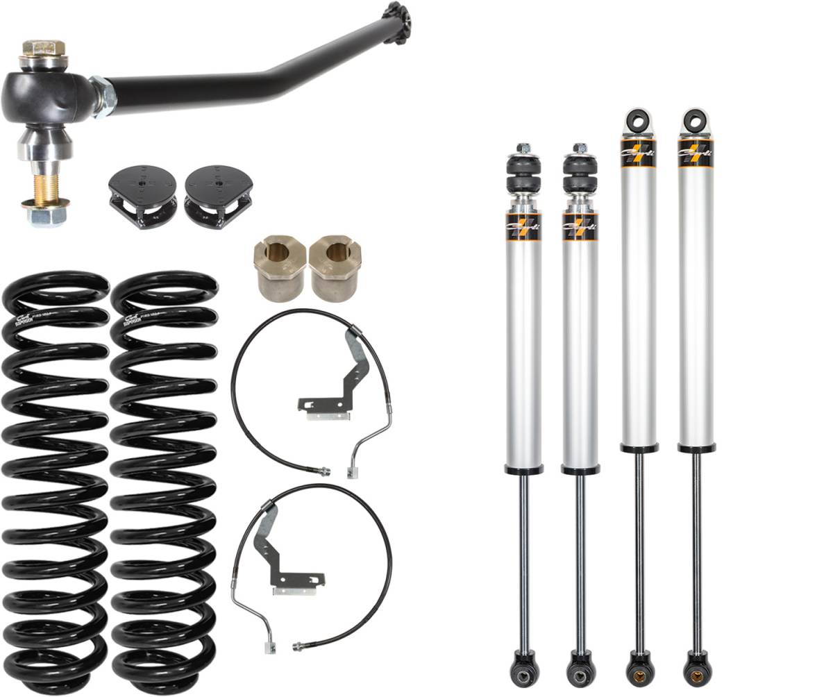 CARLI 17-22 FORD F250/350 4X4 DIESEL 2.5″/3.5″ LIFT COMMUTER SYSTEM