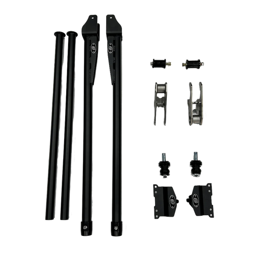 S&B Suspension -Traction Bar Kit for 2003-2013 Ram 2500/3500 & 1999-2010 Ford F-250/F-350 *SHORT*