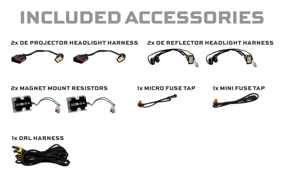 09-18 Dodge Ram HD XB Evo Hybrid LED Headlights