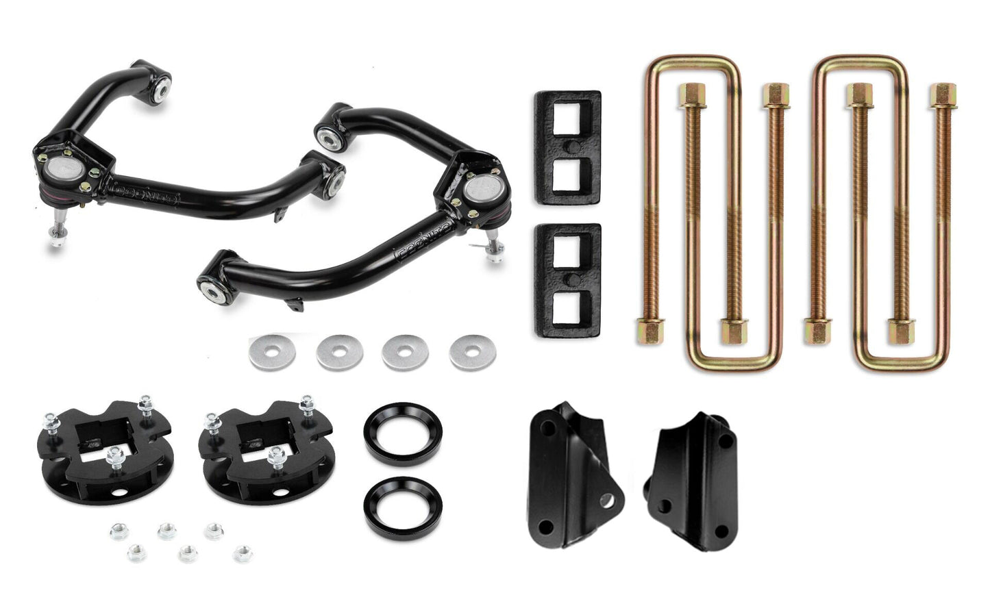 Cognito 3-Inch Standard Leveling Lift Kit for 19-25 Silverado/Sierra 1500 2WD/4WD - 110-90797