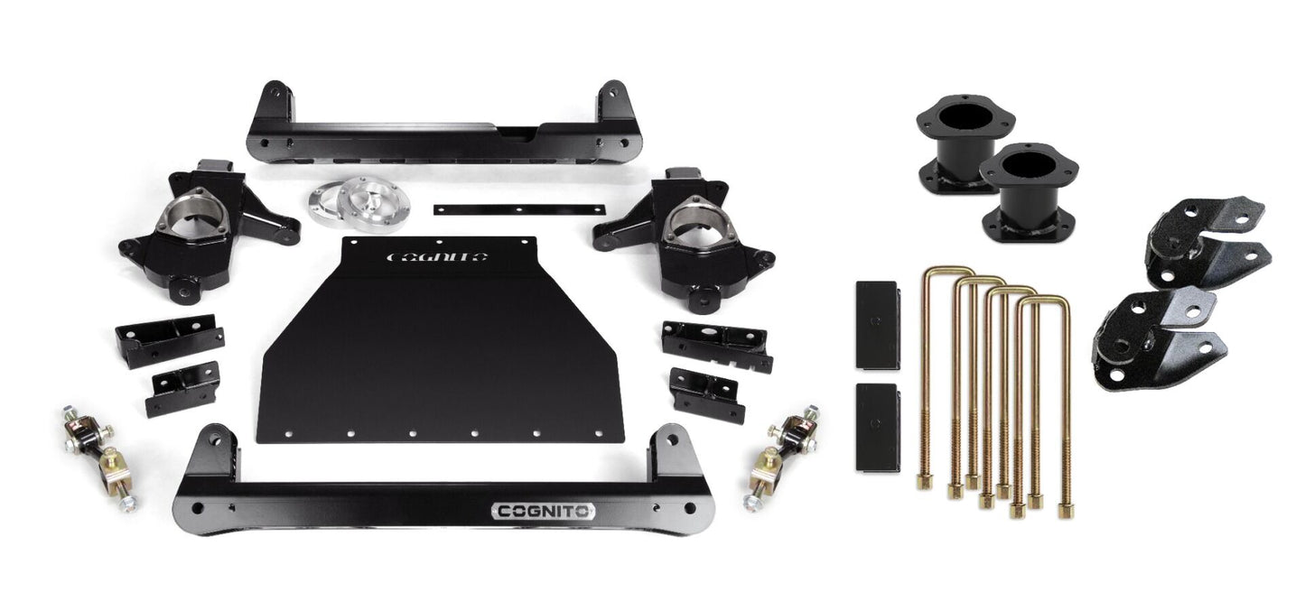 Cognito 4-Inch Standard Lift Kit for 07-18 Silverado/Sierra 1500 2WD/4WD