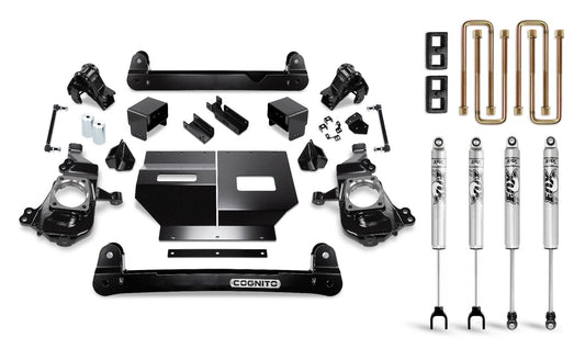 Cognito 4-Inch Standard Lift Kit with Fox PS 2.0 IFP Shocks for 20-25 Silverado/Sierra 2500/3500 2WD/4WD