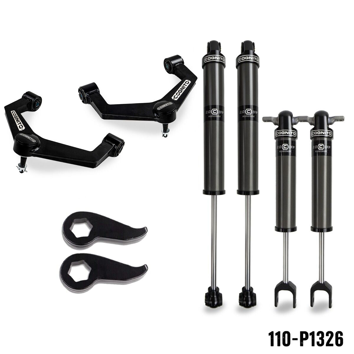 Cognito 3-inch Performance Leveling kit with 2.0 IFP shocks for 20-25 Silverado/Sierra 2500/3500 2WD/4WD