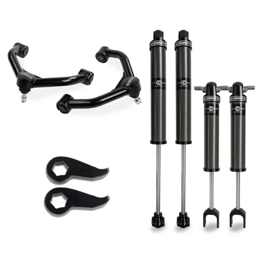 Cognito 3-Inch Performance Leveling Kit with 2.0 IFP Shocks for 20-25 Silverado/Sierra 2500HD/3500HD