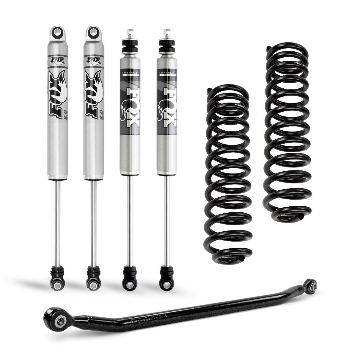 Cognito 3-Inch Performance Leveling Kit With Fox PS 2.0 IFP Shocks For 13-24 RAM 3500 4WD - 115-P1016