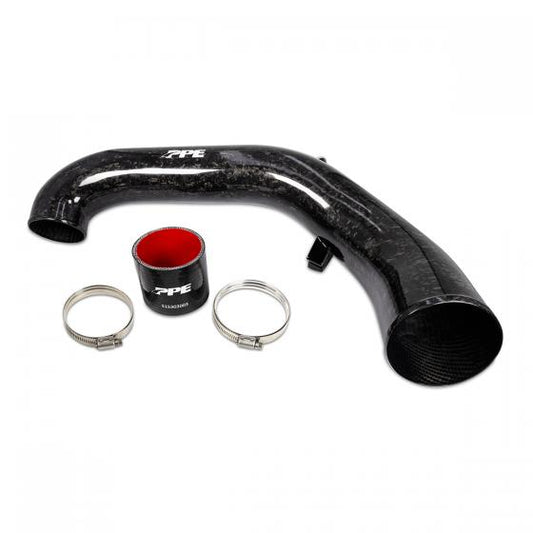 2020-2023 GM 1500 3.0L Zilla Carbon Fiber Intake Tube Forged Carbon Design PPE Power