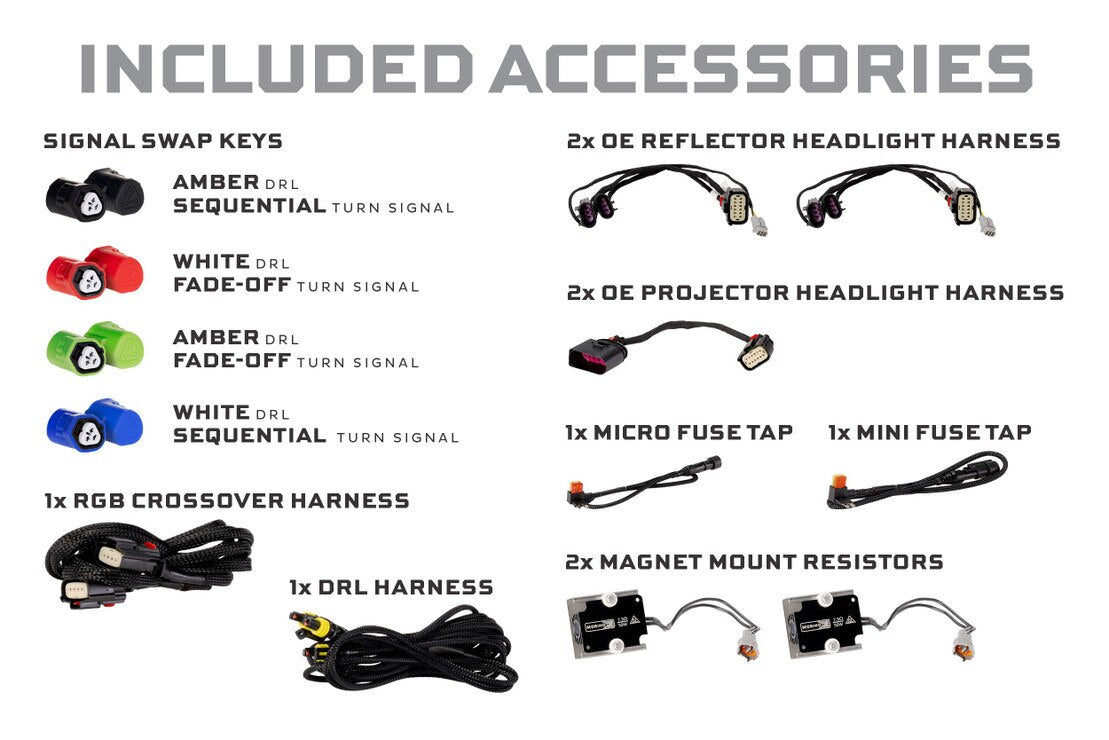 09-18 Dodge Ram XRGB Evo LED Headlights