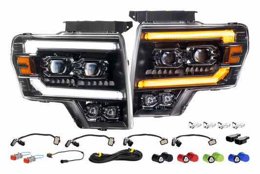 10-14 Ford SVT Raptor XB Evo Hybrid LED Headlights