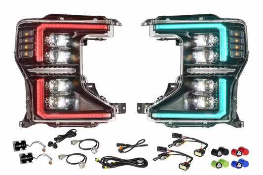 20-22 Ford Super Duty XRGB Evo LED Headlights