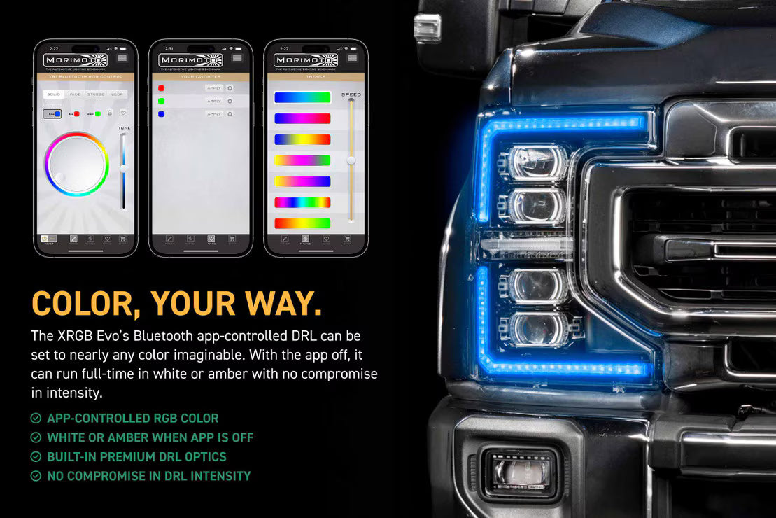 20-22 Ford Super Duty XRGB Evo LED Headlights