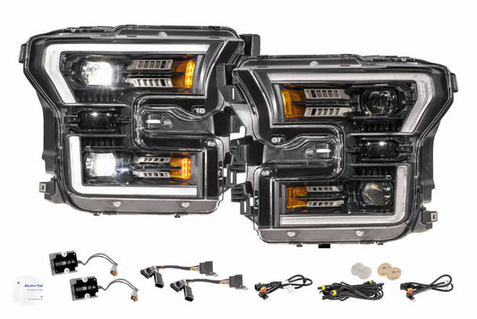 17-20 Ford Raptor XB Evo Hybrid LED Headlights