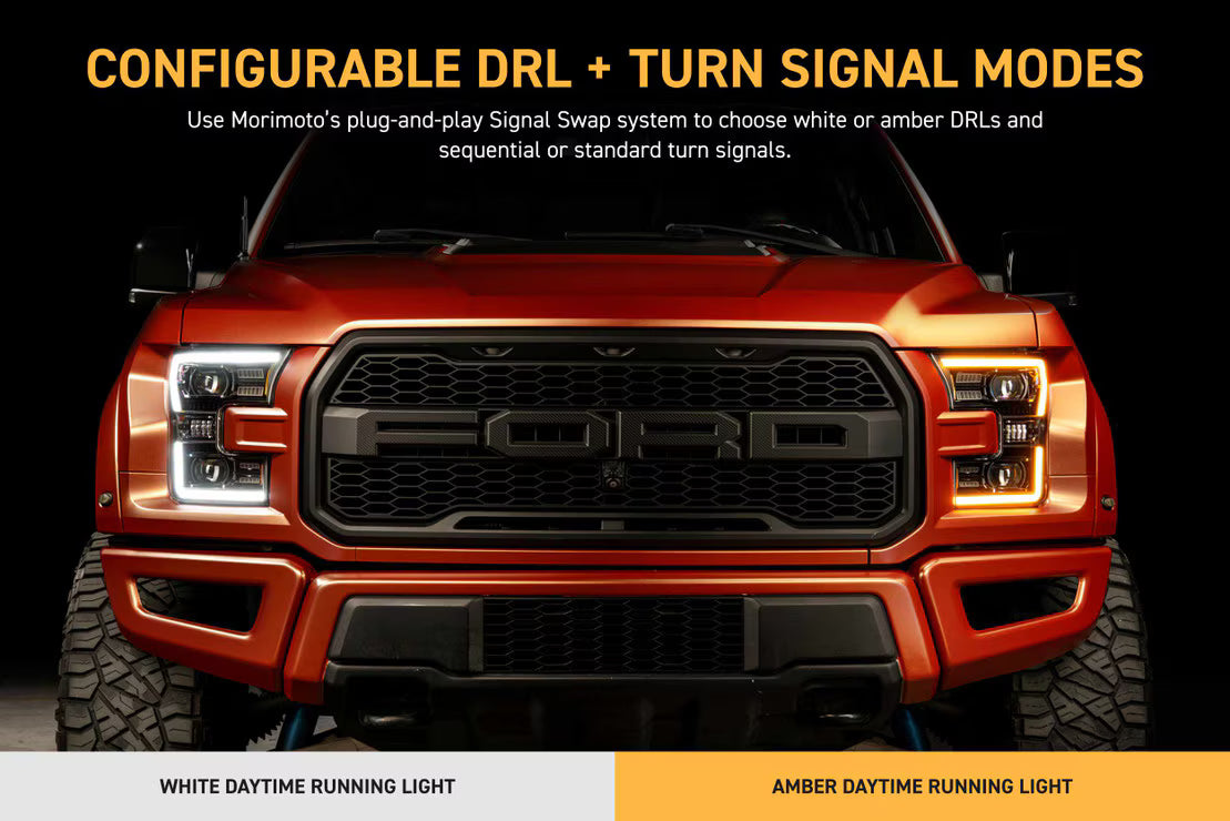 15-17 Ford F-150 XB Evo Hybrid LED Headlights