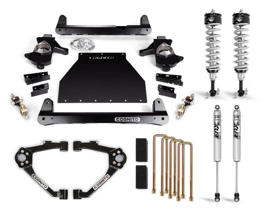 xCognito 3-Inch Performance Lift Kit With Fox PS IFP 2.0 Shocks for 07-18 Silverado/Sierra 1500 2WD/4WD - 210-P0958