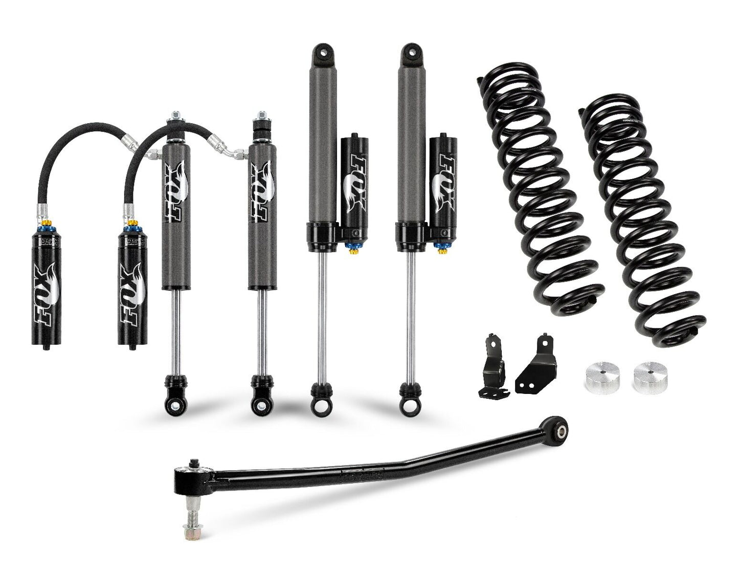xCognito 2-Inch Elite Leveling Kit with Fox FSRR 2.5 Shocks For 17-19 Ford F250/F350 4WD Trucks & 20-24 Tremor F-250/350 4WD