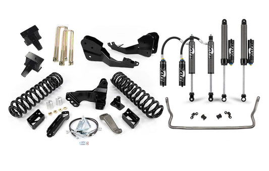 Cognito 5-Inch Premier Lift Kit with Fox 2.5" Reservoir shocks with DSC adjusters for 23-24 Ford F-250/F-350 4WD