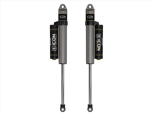 ICON 1999-2025 Ford F-250/F-350 Super Duty, 3-6” Lift, Rear, V.S. 2.5 Aluminum Series Shock Absorbers, Piggyback Reservoir, Pair