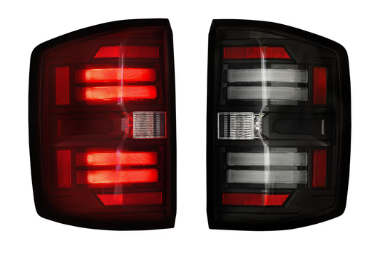 Chevrolet Silverado 1500 (14-18) XB LED Tail Lights (SMOKED LENS)