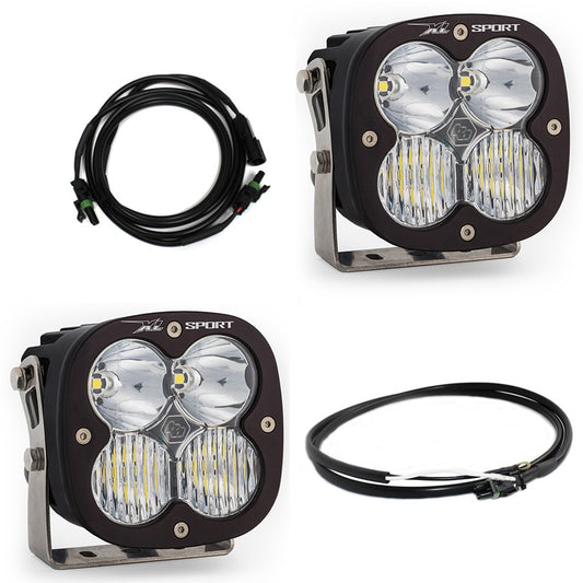 Jeep JL/JT XL Sport Bumper Light Kit - Jeep 2020-2026 Gladiator; 2018-2026 Wrangler JL; NOTE: w/ OE Steel Bumper*UPFITTER*