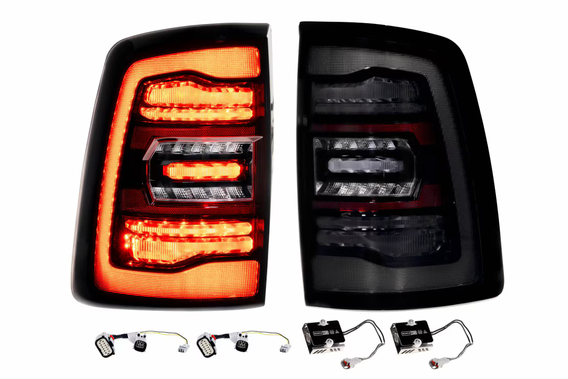 Ram HD (2019+) XB LED Tail Lights (SMOKED LENS)