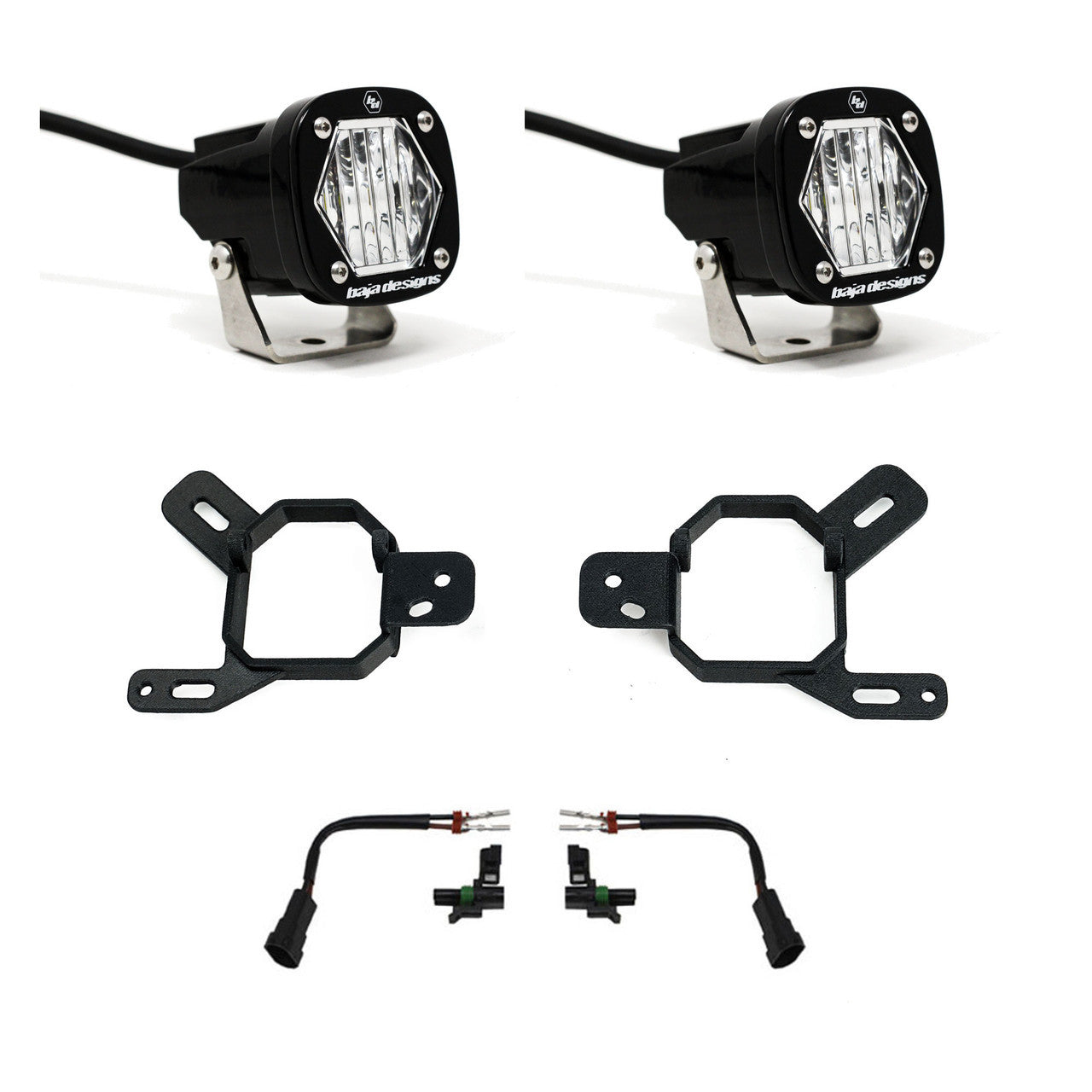 S1 Fog Pocket Light Kit - GMC/Chevy 2023-2026 Canyon/Colorado; 2024-2026 Yukon, 2500/3500; 2022-2026 Sierra 1500 AT4-X *CLEAR*