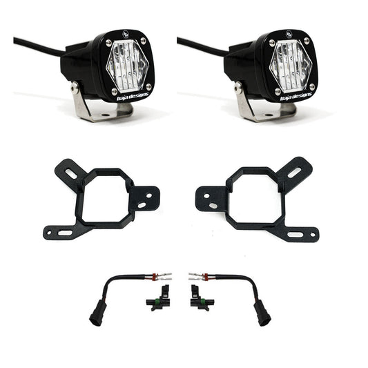 S1 Fog Pocket Light Kit - GMC/Chevy 2023-2026 Canyon/Colorado; 2024-2026 Yukon, 2500/3500; 2022-2026 Sierra 1500 AT4-X *CLEAR*