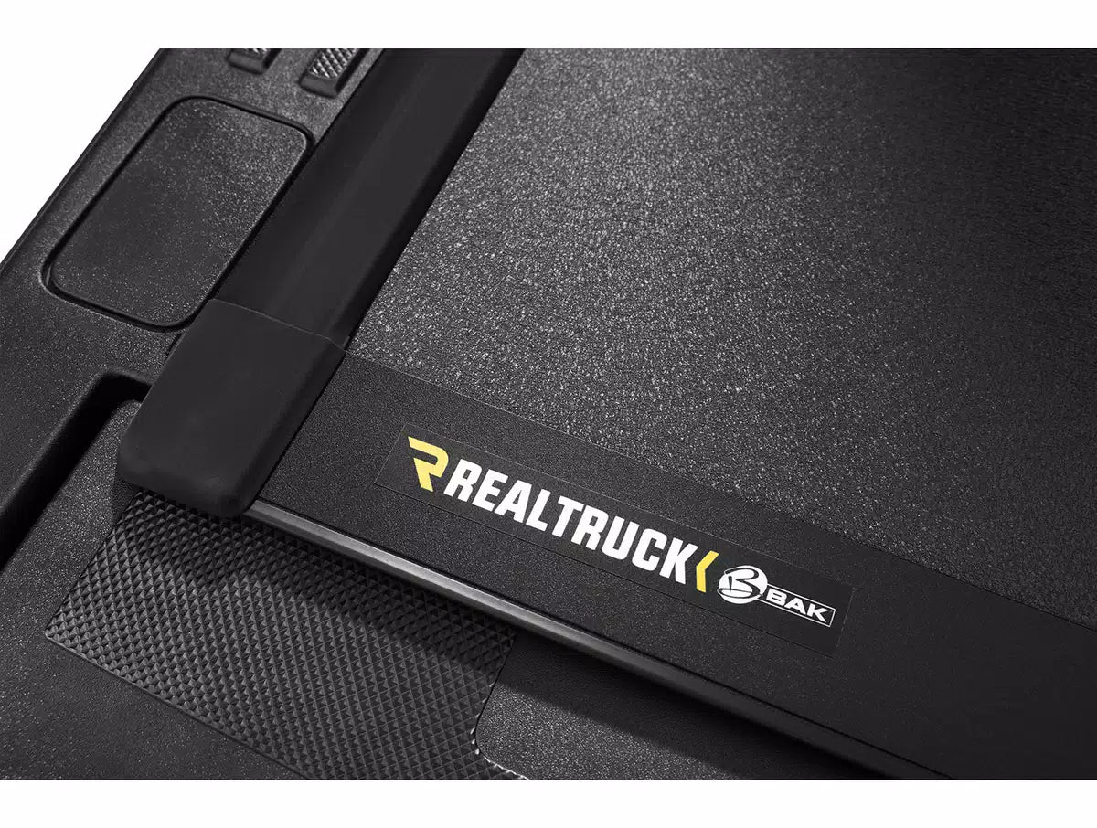 BAKFlip MX4 TS Hard Folding Tonneau Cover w/ T-Slot Rails 6'7" Bed