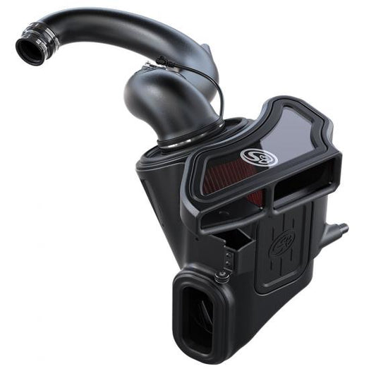 75-5137Cold Air Intake For 20-21 Silverado/Sierra 1500 Duramax 3.0L Cotton Filter S&B