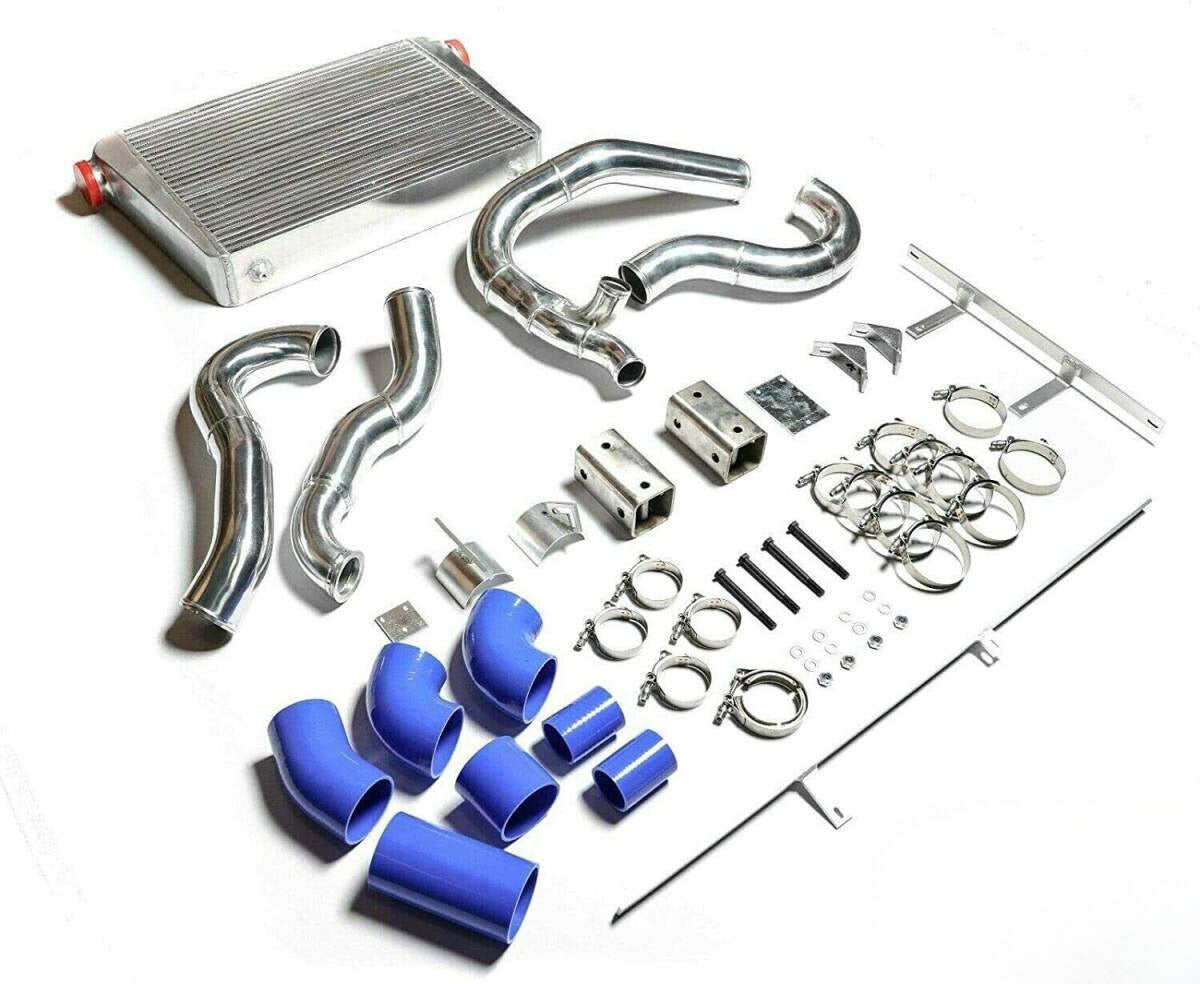 CDP High Flow Intercooler & Polished IC Pipes for 1994-1997 Ford 7.3 OBS Diesel