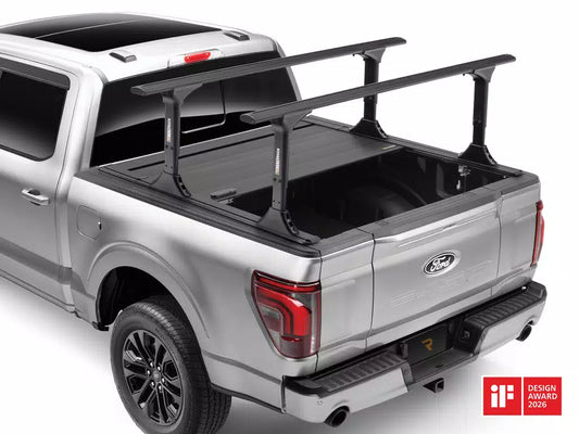 RealTruck RetraxPro FRC-4000 EZ-OFF Full Bed Access Manual Retractable Tonneau Cover w/ T-Slot Rails 5'7" Bed
