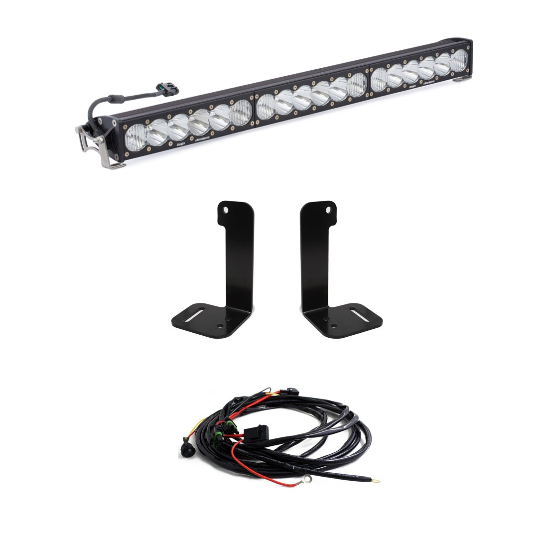 Jeep JL/JT OnX6+ 30 Inch Bumper Light Kit - Jeep 2020-2026 Gladiator; 2018-2026 Wrangler JL; NOTE: w/ OE Plastic Bumper *UPFITTER*