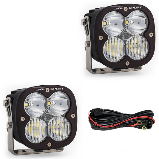 Jeep JL/JT XL Sport Bumper Light Kit - Jeep 2020-2026 Gladiator; 2018-2026 Wrangler JL; NOTE: w/ OE Steel Bumper*TOGGLE*