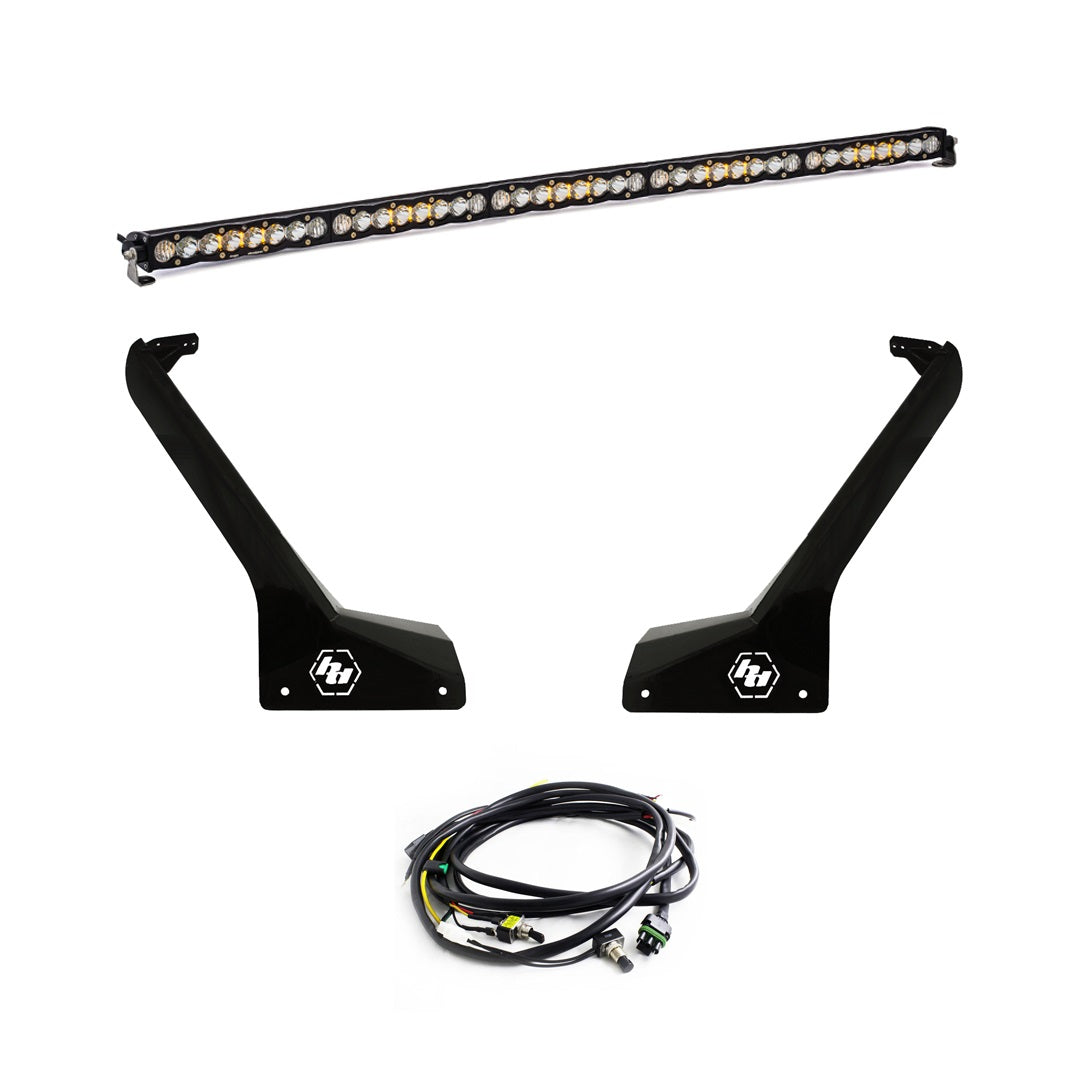 Jeep JL/JT S8 50 Inch Roof Mount Light Kit - Jeep 2020-2026 Gladiator; 2018-2026 Wrangler JL; Exc. Rubicon 392 *TOGGLE*
