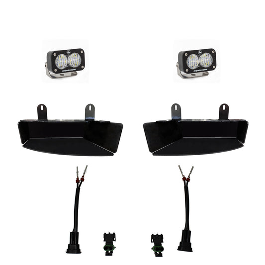 RAM S2 Sport Fog Pocket Light Kit - RAM 2019-2026 2500/3500 *CLEAR*