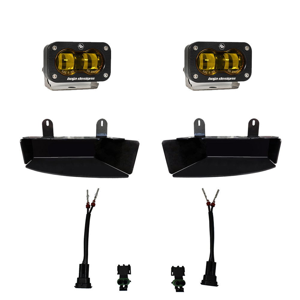 RAM S2 SAE Fog Pocket Light Kit - RAM 2019-2026 2500/3500 *AMBER*