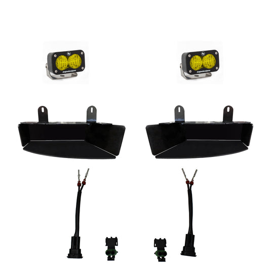 RAM S2 Sport Fog Pocket Light Kit - RAM 2019-2026 2500/3500 *AMBER*
