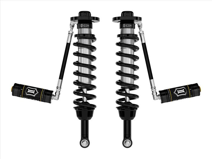 ICON 2021-2023 Ford F-150 4WD/Tremor, 3.5-4.5"/2.5-3" Lift, Front 2.5 VS Remote Reservoir Coilovers, Pair