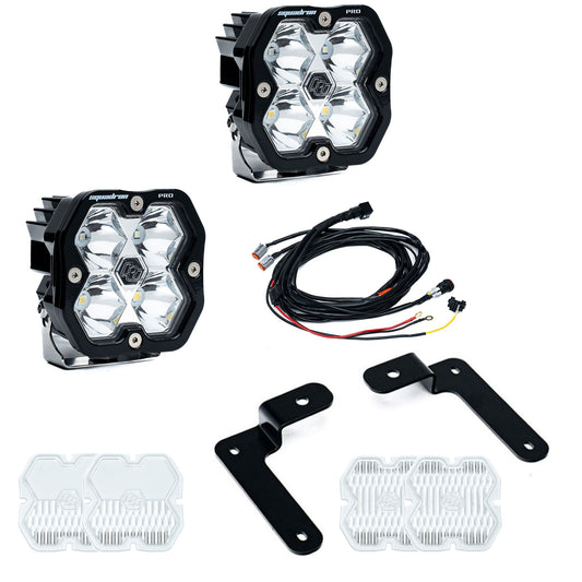 Squadron 2.0 Pro A-Pillar Light Kit - Jeep 2018-26 Wrangler JL; 2020-26 Gladiator JT *TOGGLE*