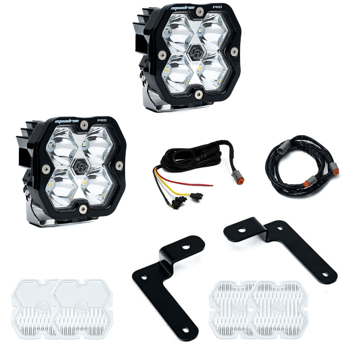 Squadron 2.0 Pro A-Pillar Light Kit - Jeep 2018-26 Wrangler JL; 2020-26 Gladiator JT *UPFITTER*