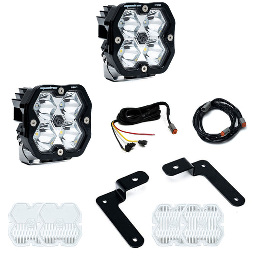 Squadron 2.0 Pro A-Pillar Light Kit - Jeep 2018-26 Wrangler JL; 2020-26 Gladiator JT *UPFITTER*