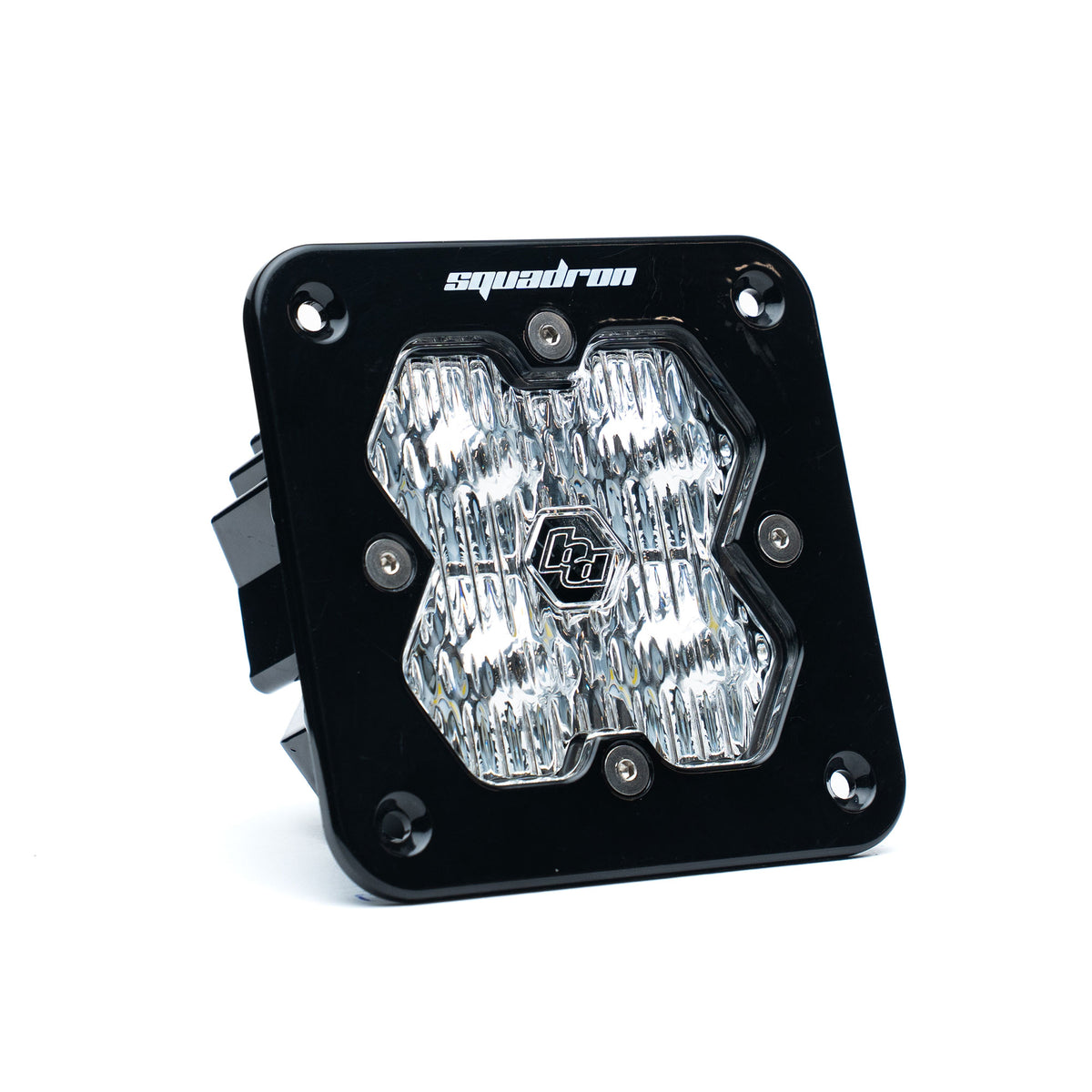Squadron 2.0 Sport Black Flush Mount LED Auxiliary Light Pod - Universal *CLEAR*