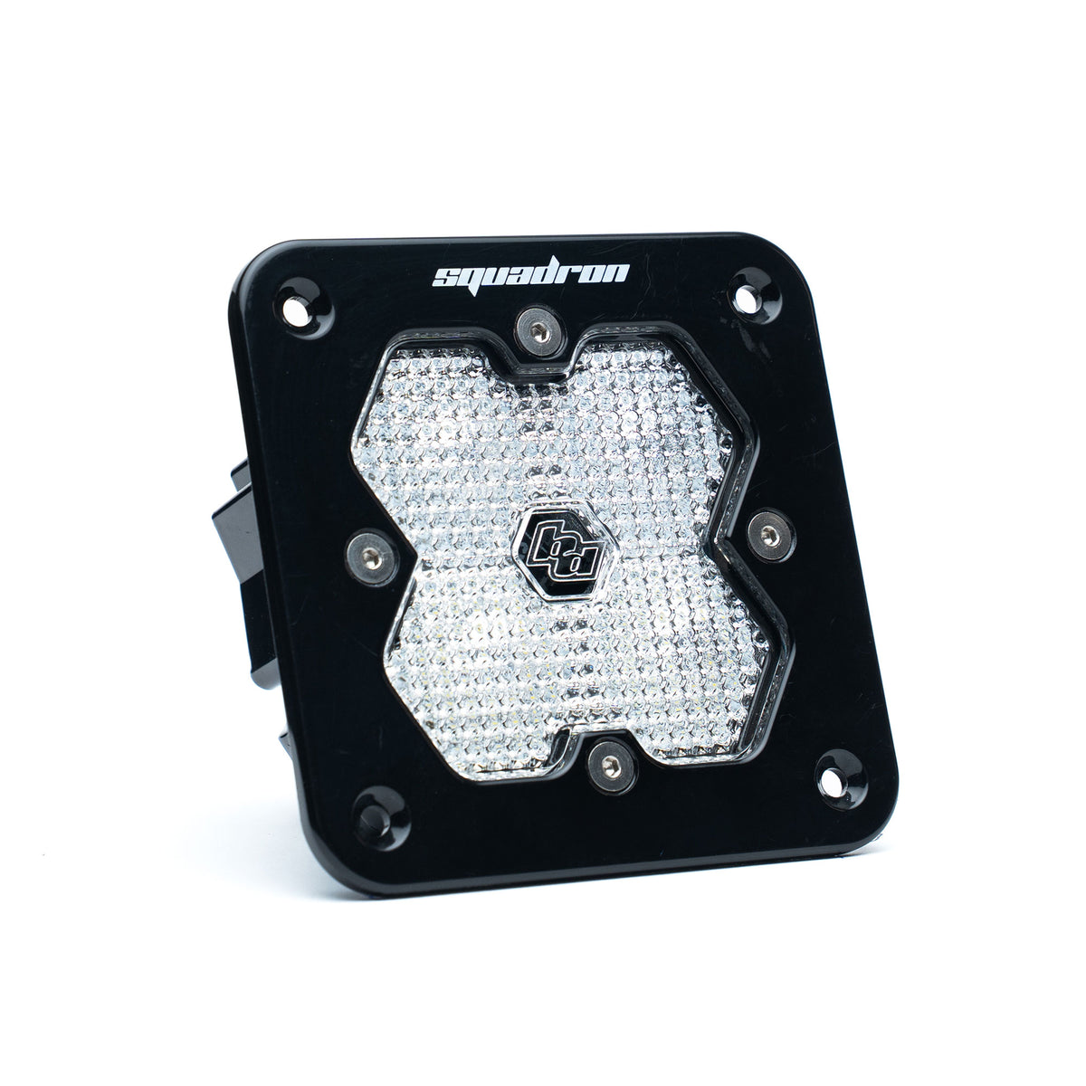 Squadron 2.0 Sport Black Flush Mount LED Auxiliary Light Pod - Universal *CLEAR*