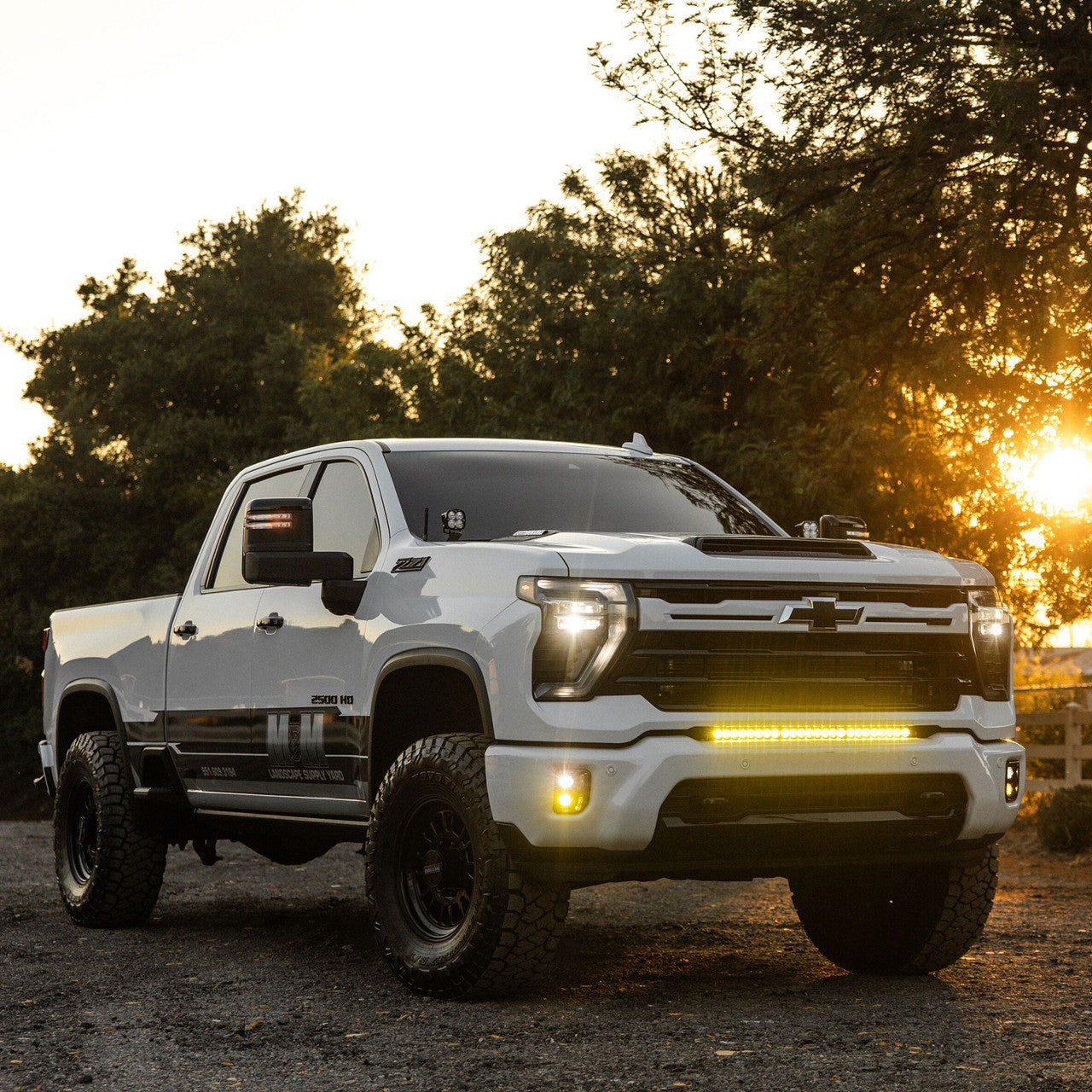 S1 Dual Fog Pocket LED Light Kit - 2024-2026 Chevrolet Silverado 2500/3500 *AMBER/AMBER*